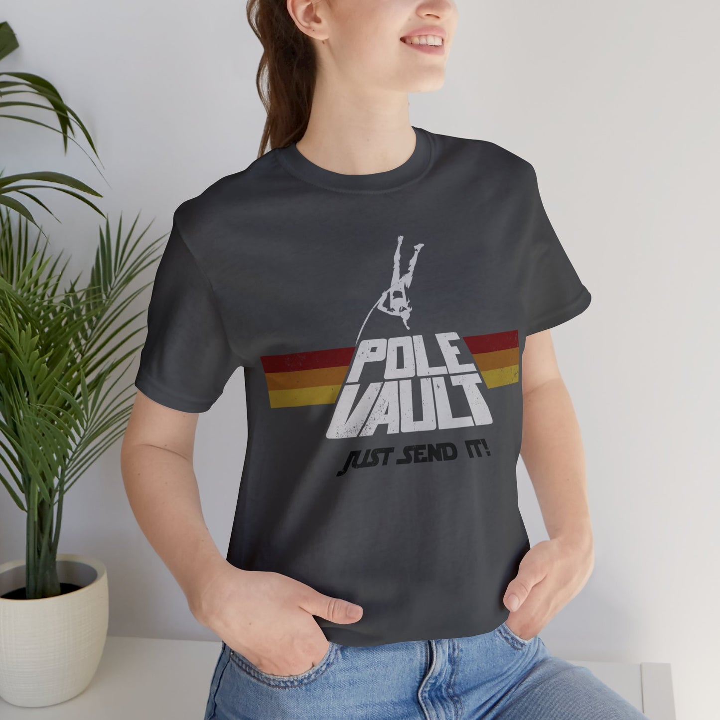 Pole Vault Just Send It Girl - Classic Tee