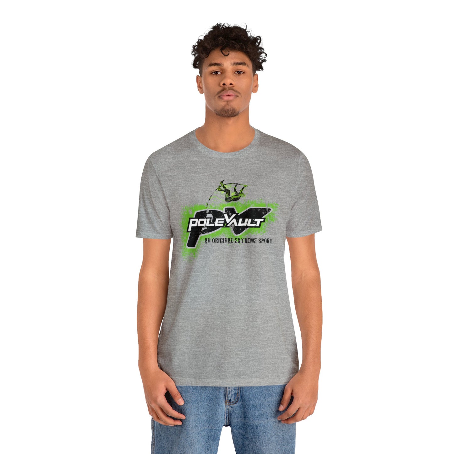 Pole Vault, An Original Extreme Sport - Deluxe Tee