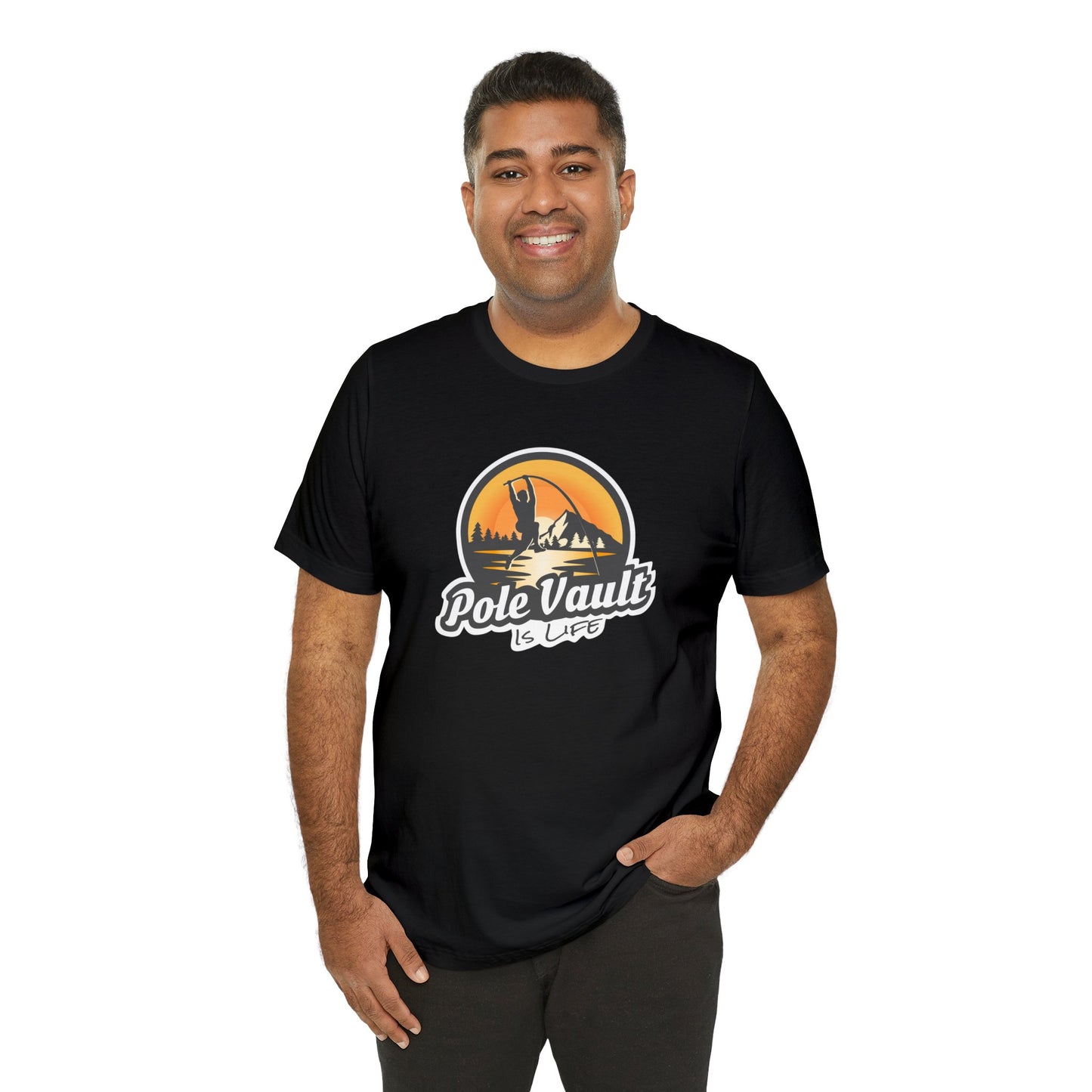 Mountain Pole Vault is Life Guy - Classic Tee