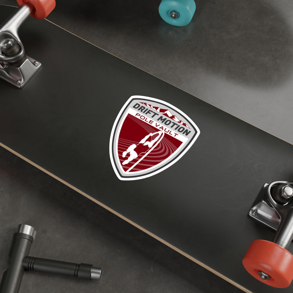 DMAC Pole Vault Crest Die-Cut Sticker