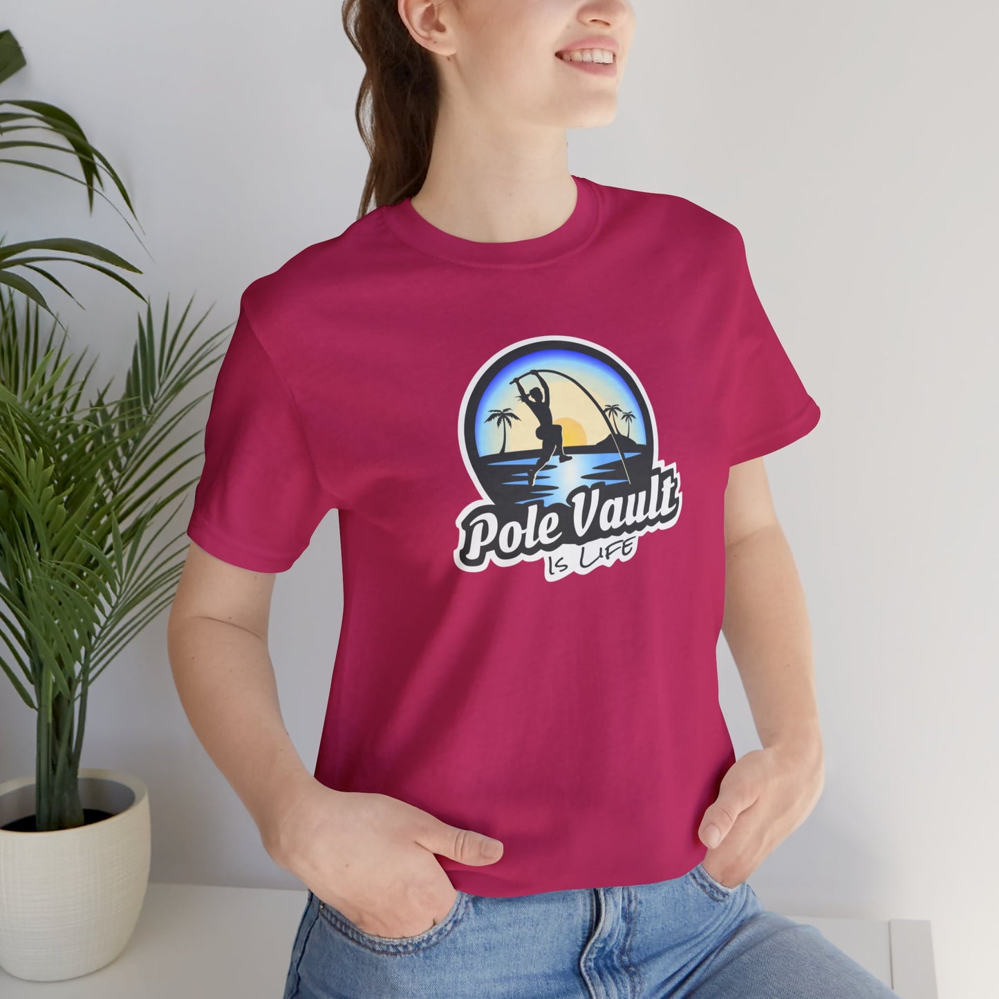 Beach Pole Vault is Life Girl - Classic Tee