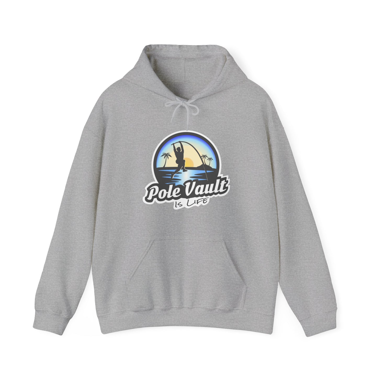 Beach Pole Vault is Life Guy - Hoodie