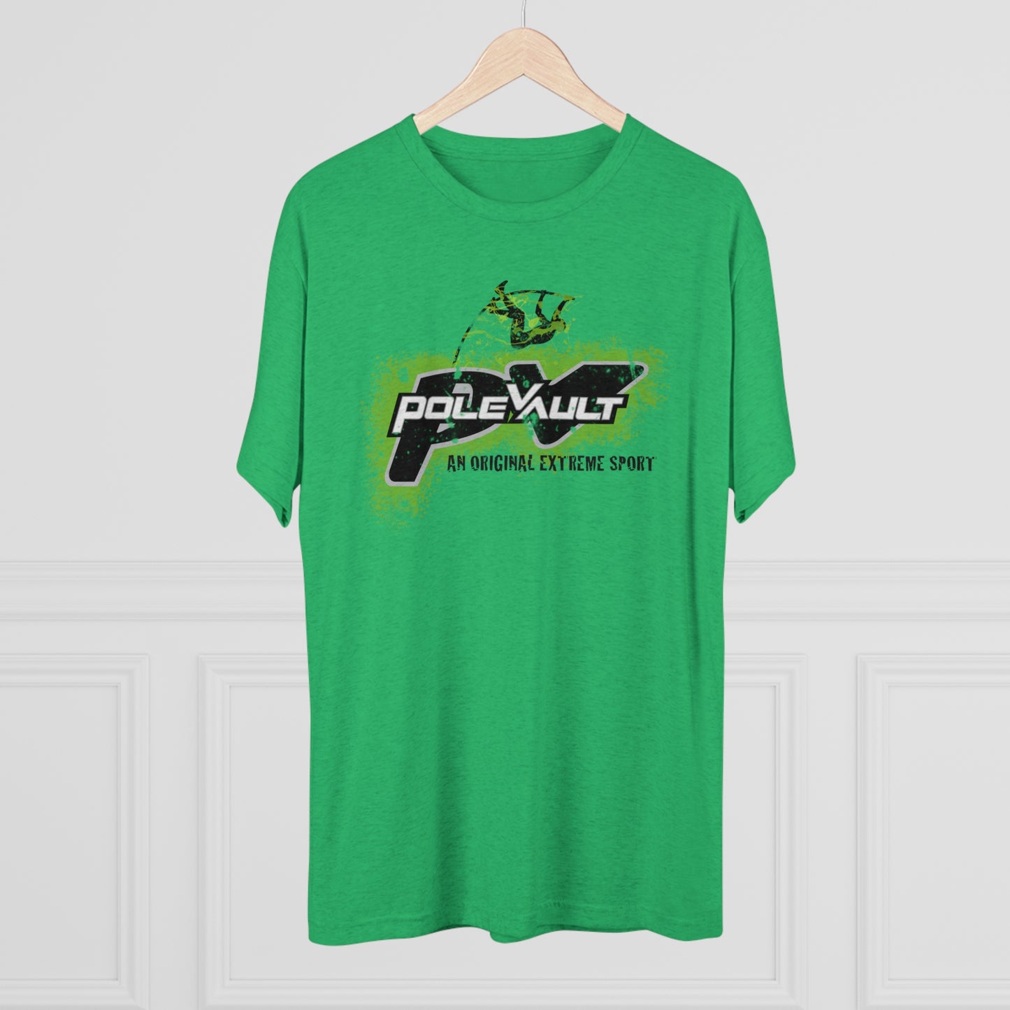 Pole Vault, An Original Extreme Sport - Tri-Blend Tee