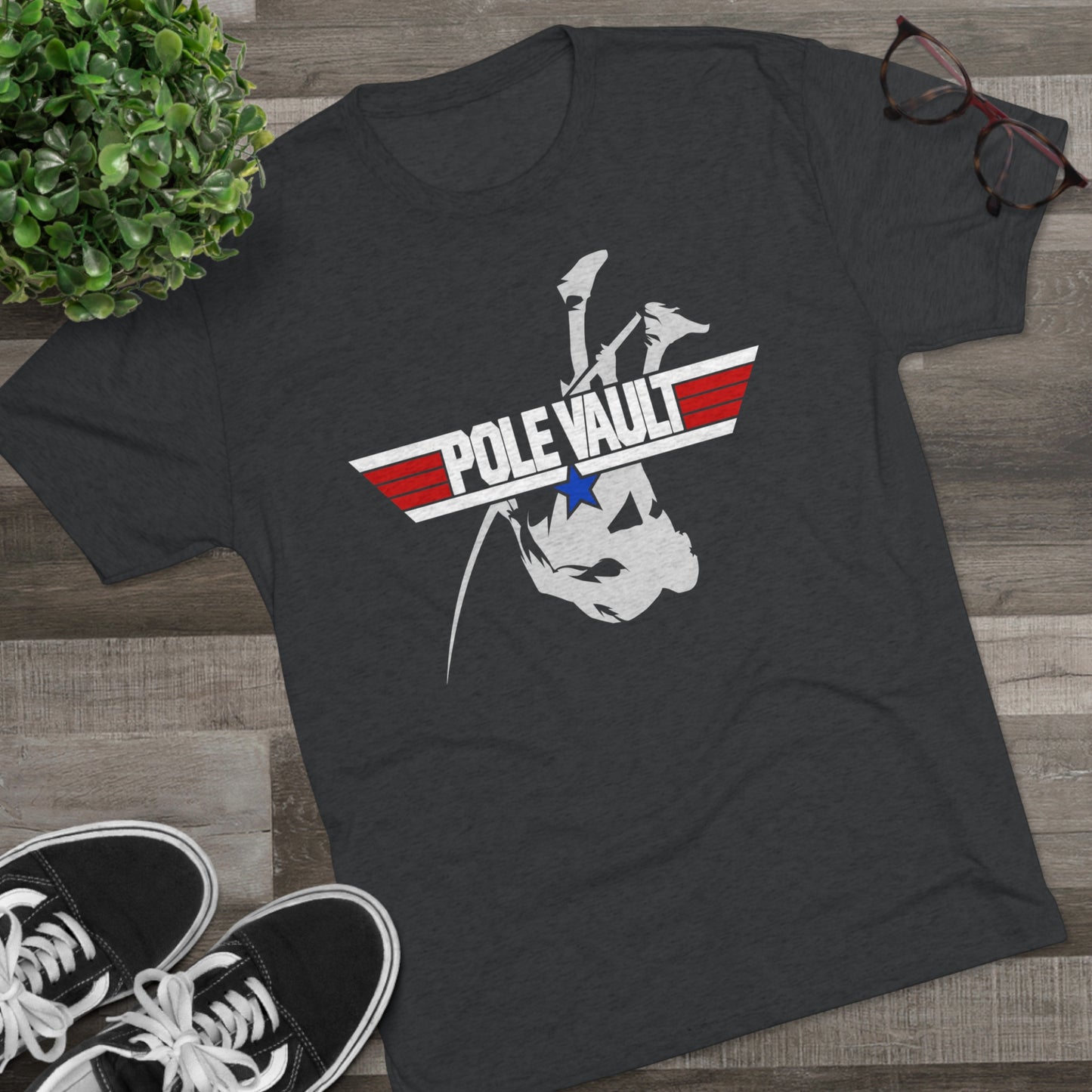 Top Pole Vault Vaulter - Tri-Blend Tee