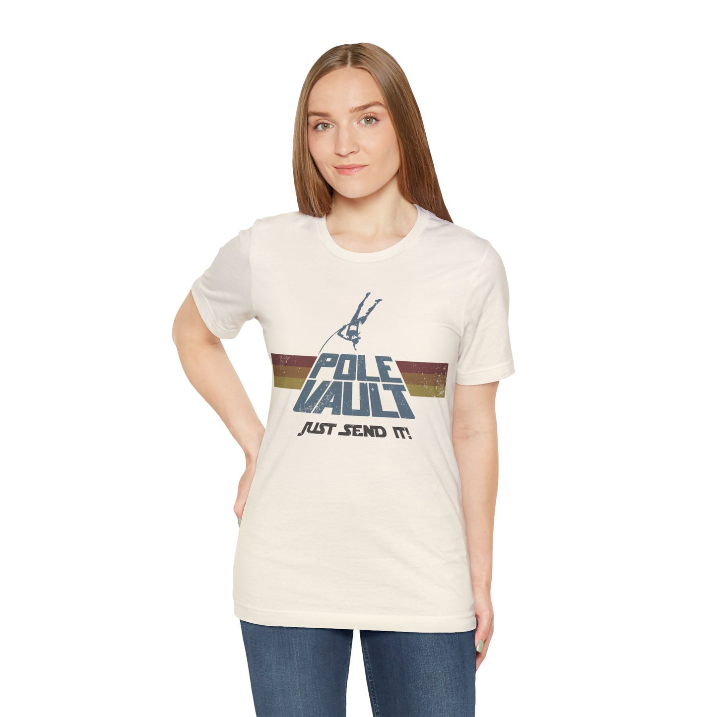 Pole Vault Just Send It Girl - Classic Tee