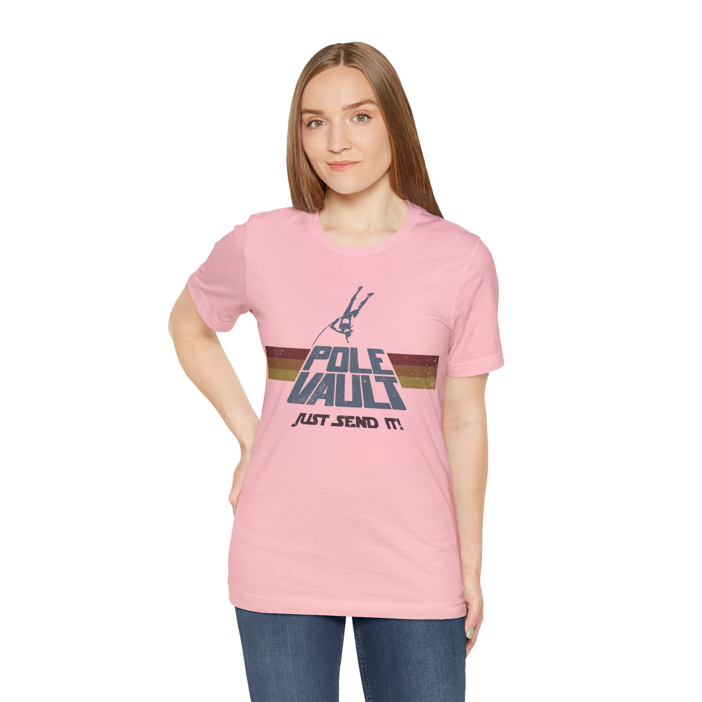 Pole Vault Just Send It Girl - Classic Tee