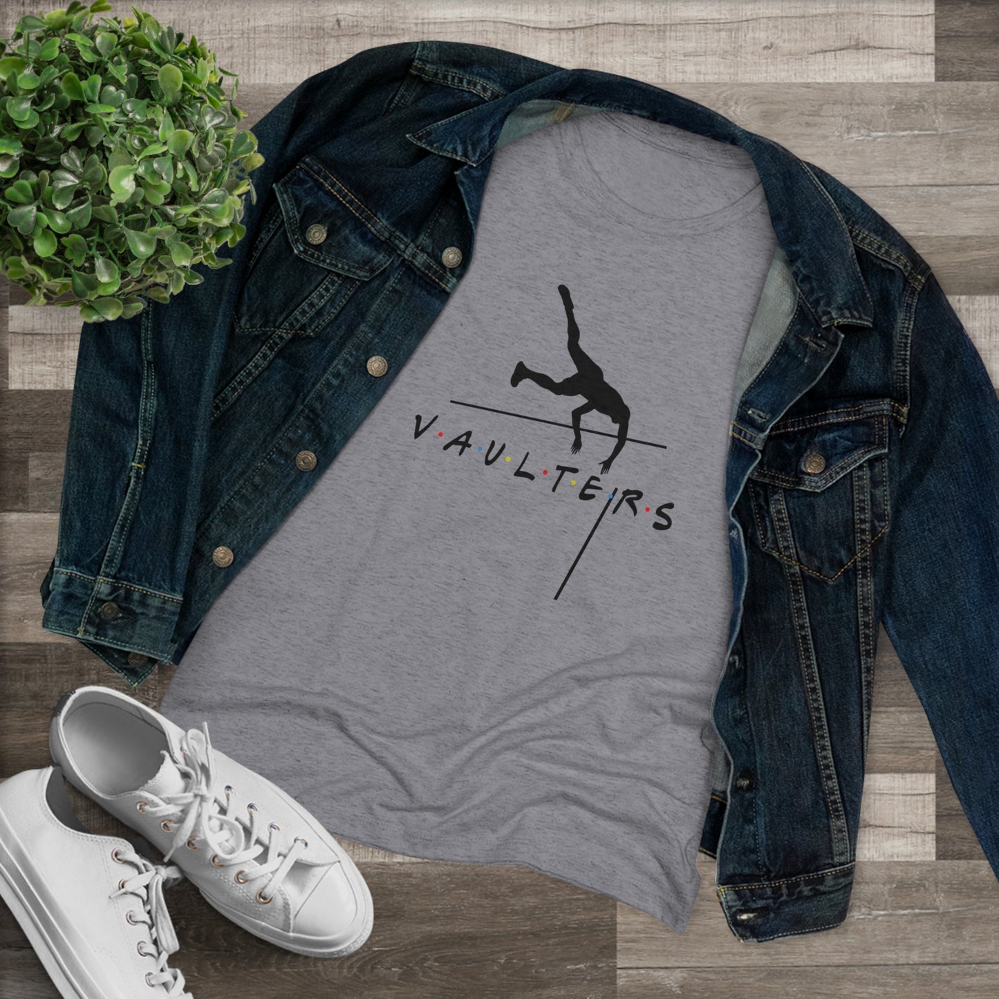 Vaulters Over It - Women's Tri-Blend Tee