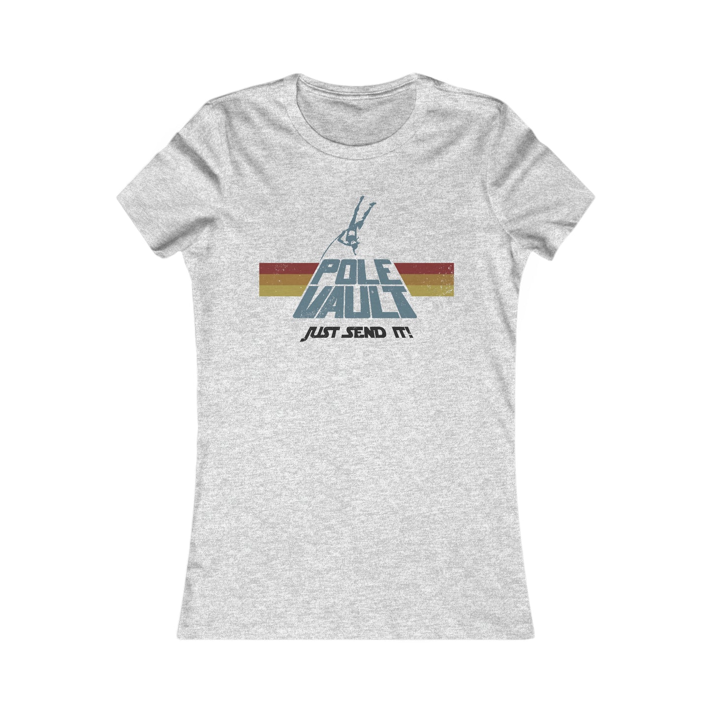 Pole Vault Just Send It Girl - Women's Premium Tee