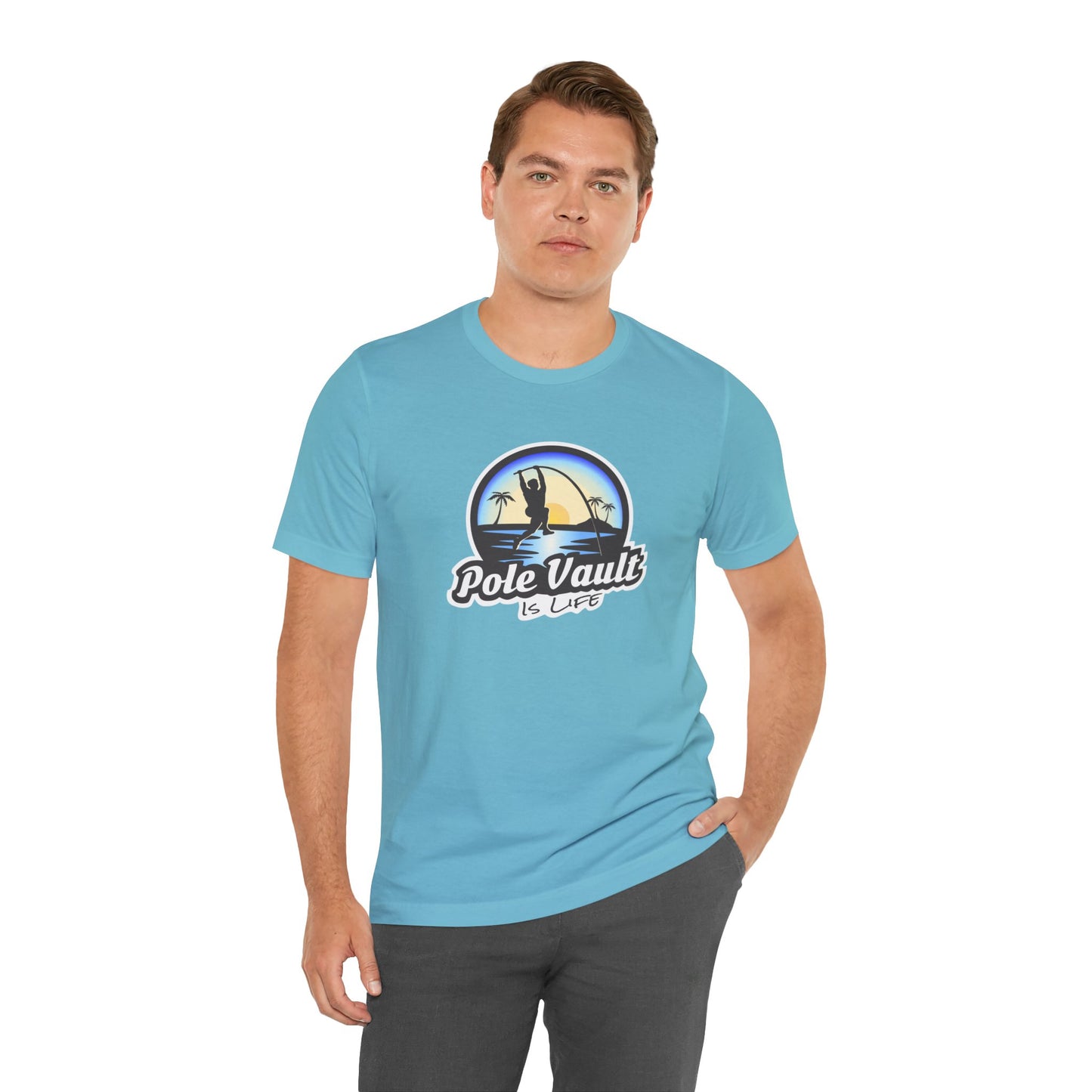 Beach Pole Vault is Life Guy - Classic Tee