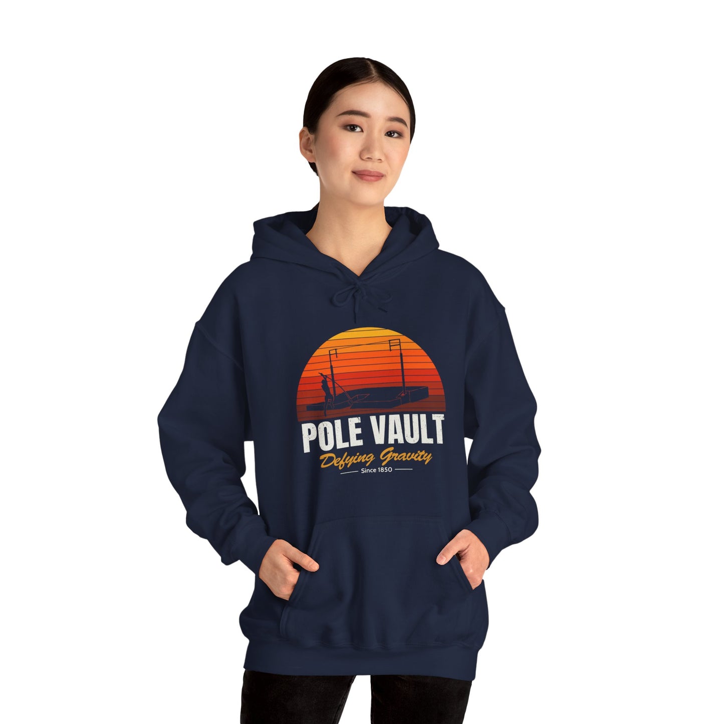 Pole Vault Defying Gravity - Hoodie