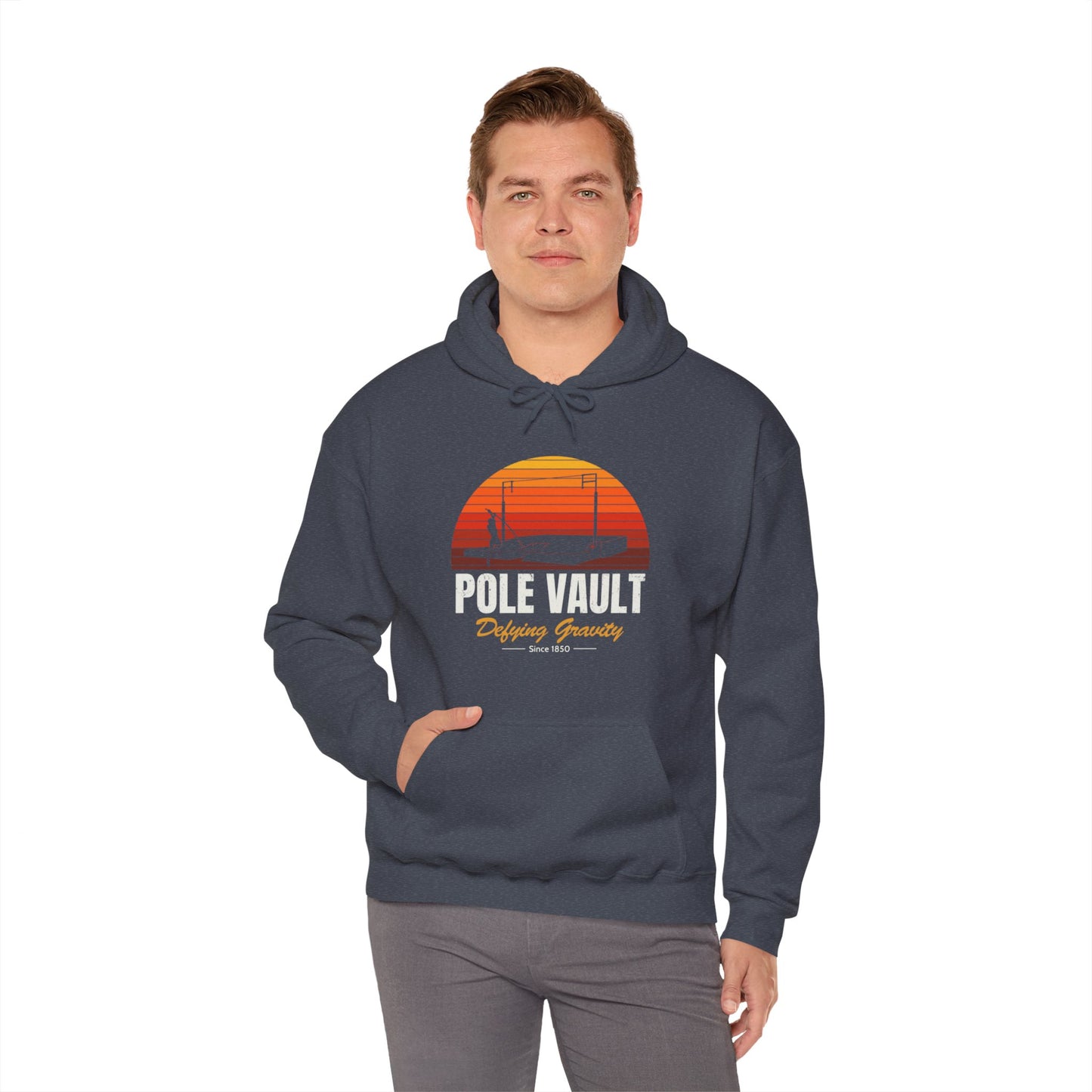 Pole Vault Defying Gravity - Hoodie