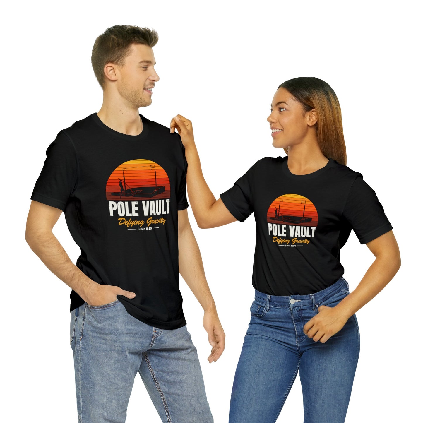 Pole Vault Defying Gravity - Classic Tee