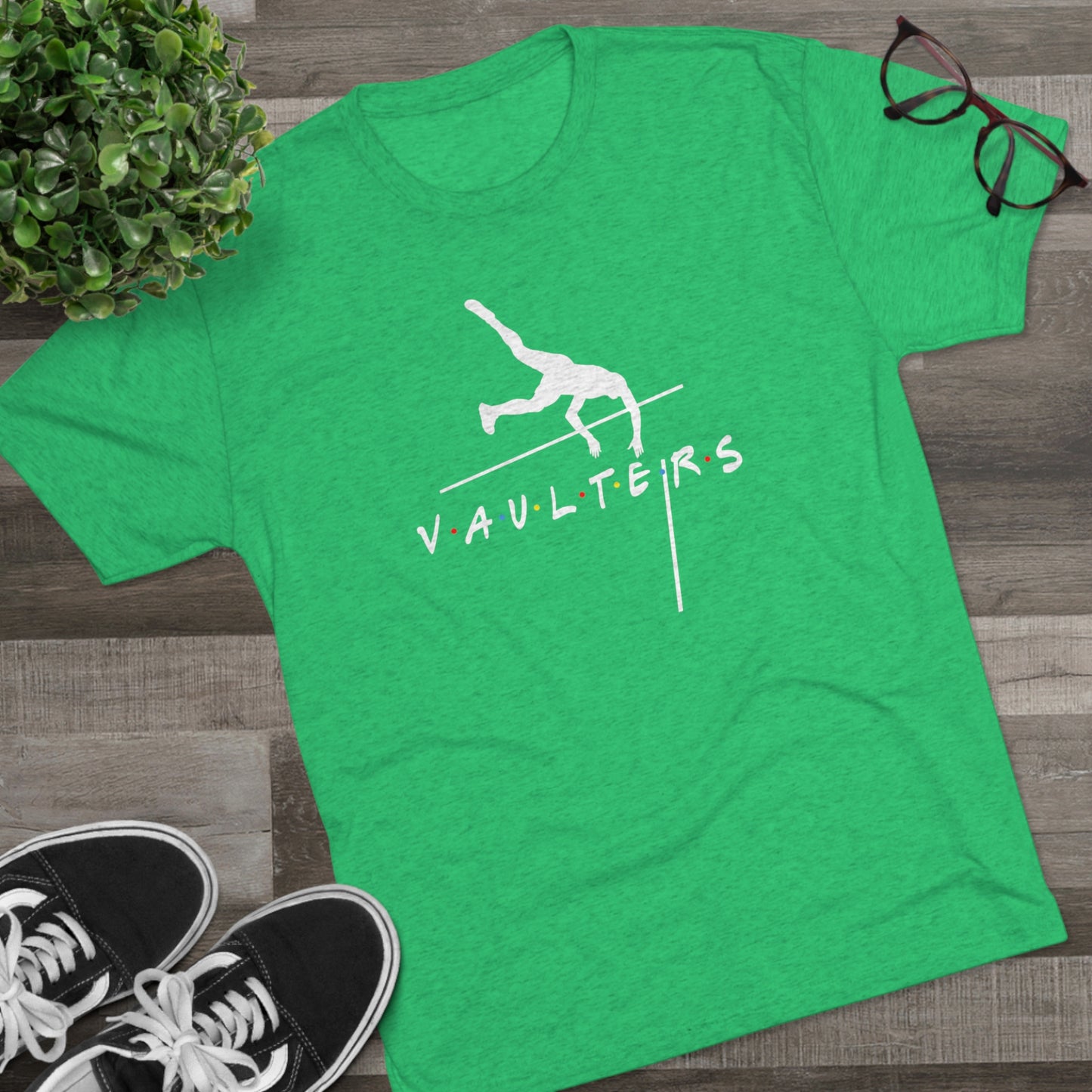 Vaulters Over It - Tri-Blend Tee