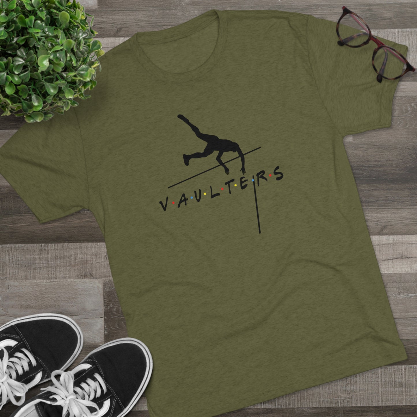 Vaulters Over It - Tri-Blend Tee
