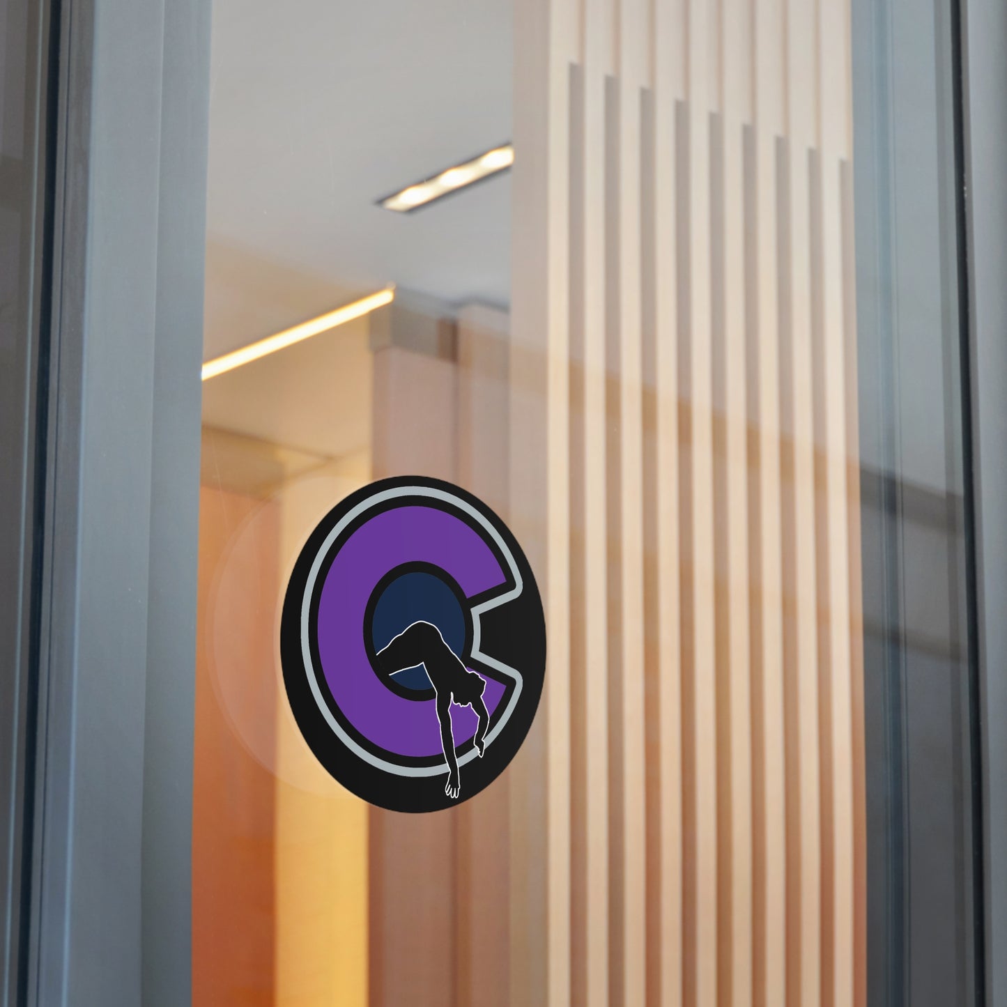 NOCO "C" Black Round Vinyl Sticker