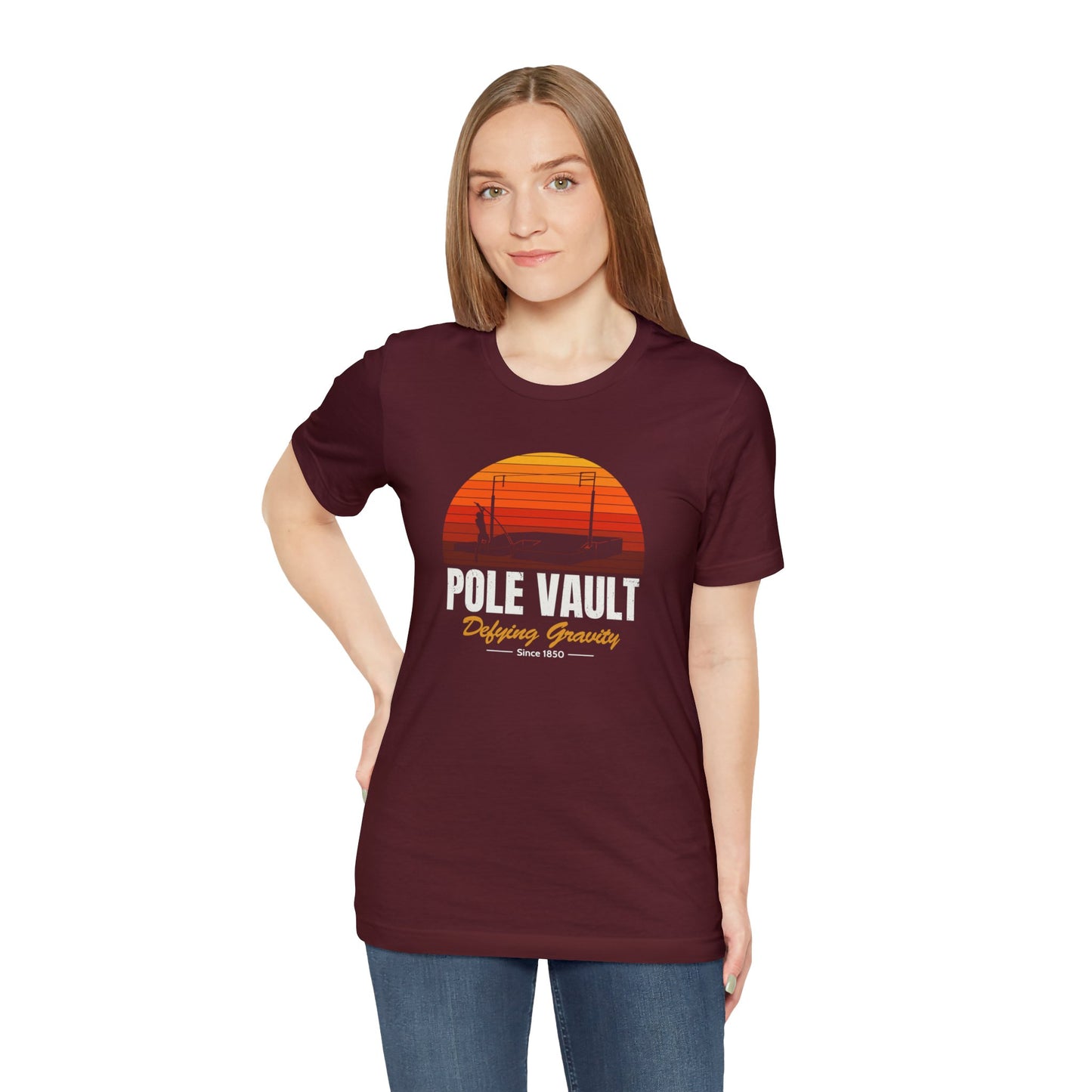 Pole Vault Defying Gravity - Classic Tee