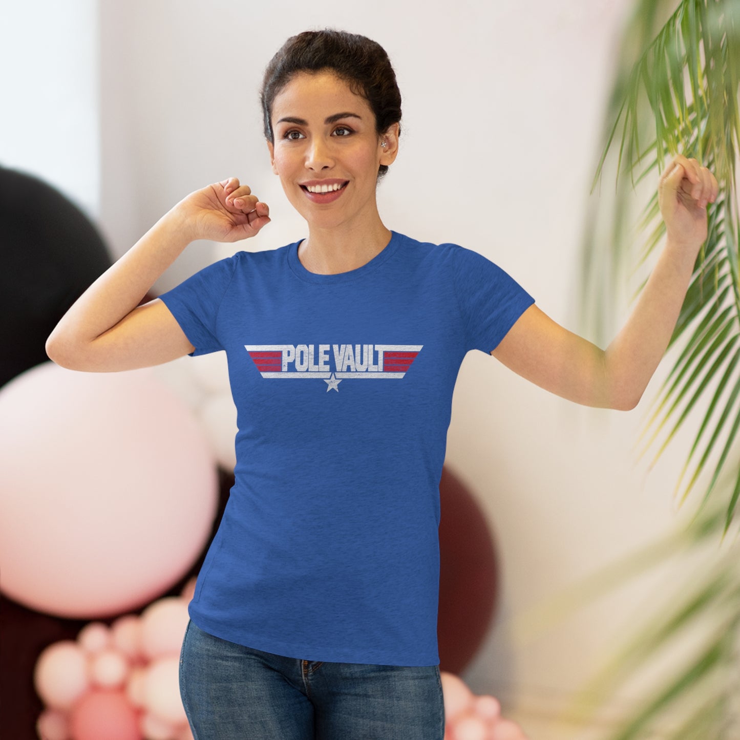 Top Pole Vault - Women's Tri-Blend Tee