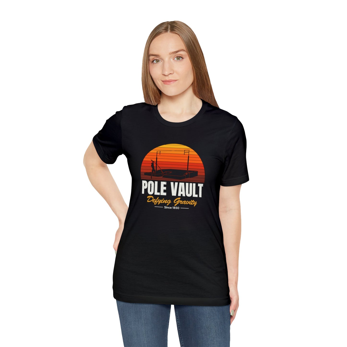 Pole Vault Defying Gravity - Classic Tee