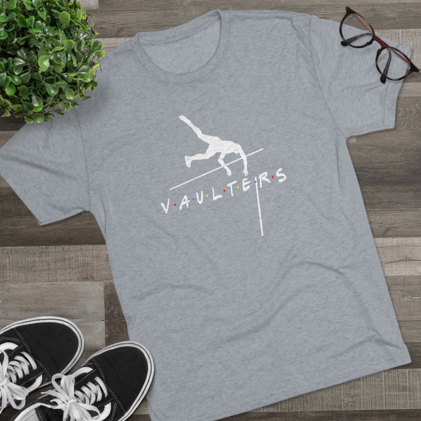 Vaulters Over It - Tri-Blend Tee