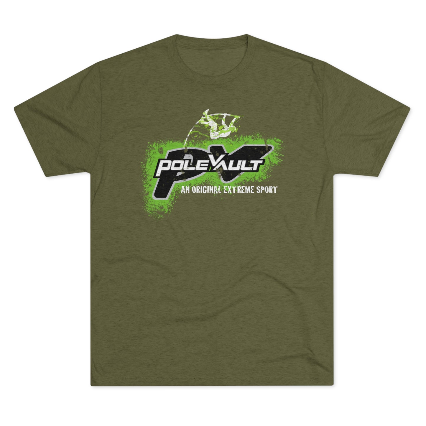 Pole Vault, An Original Extreme Sport - Tri-Blend Tee