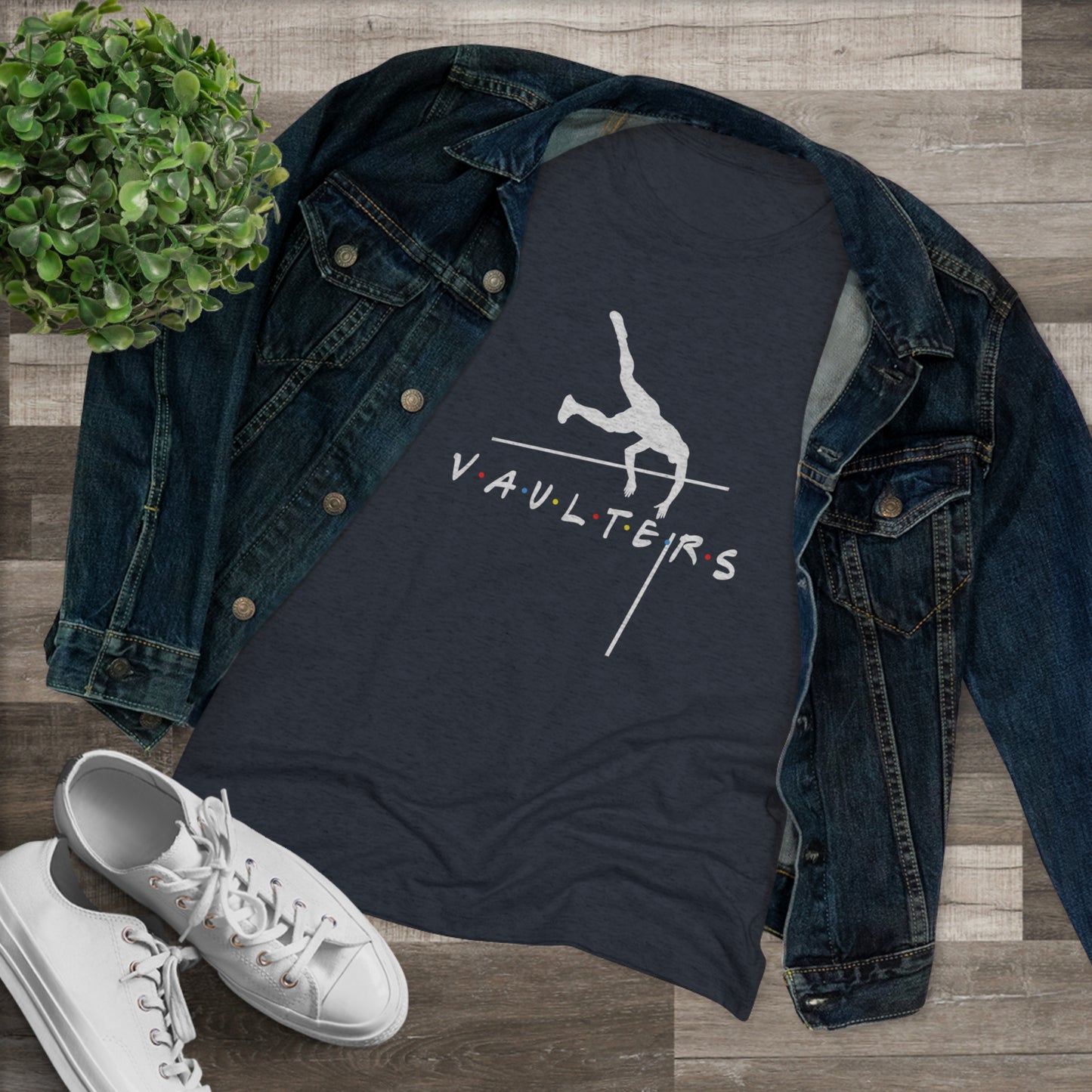 Vaulters Over It - Women's Tri-Blend Tee