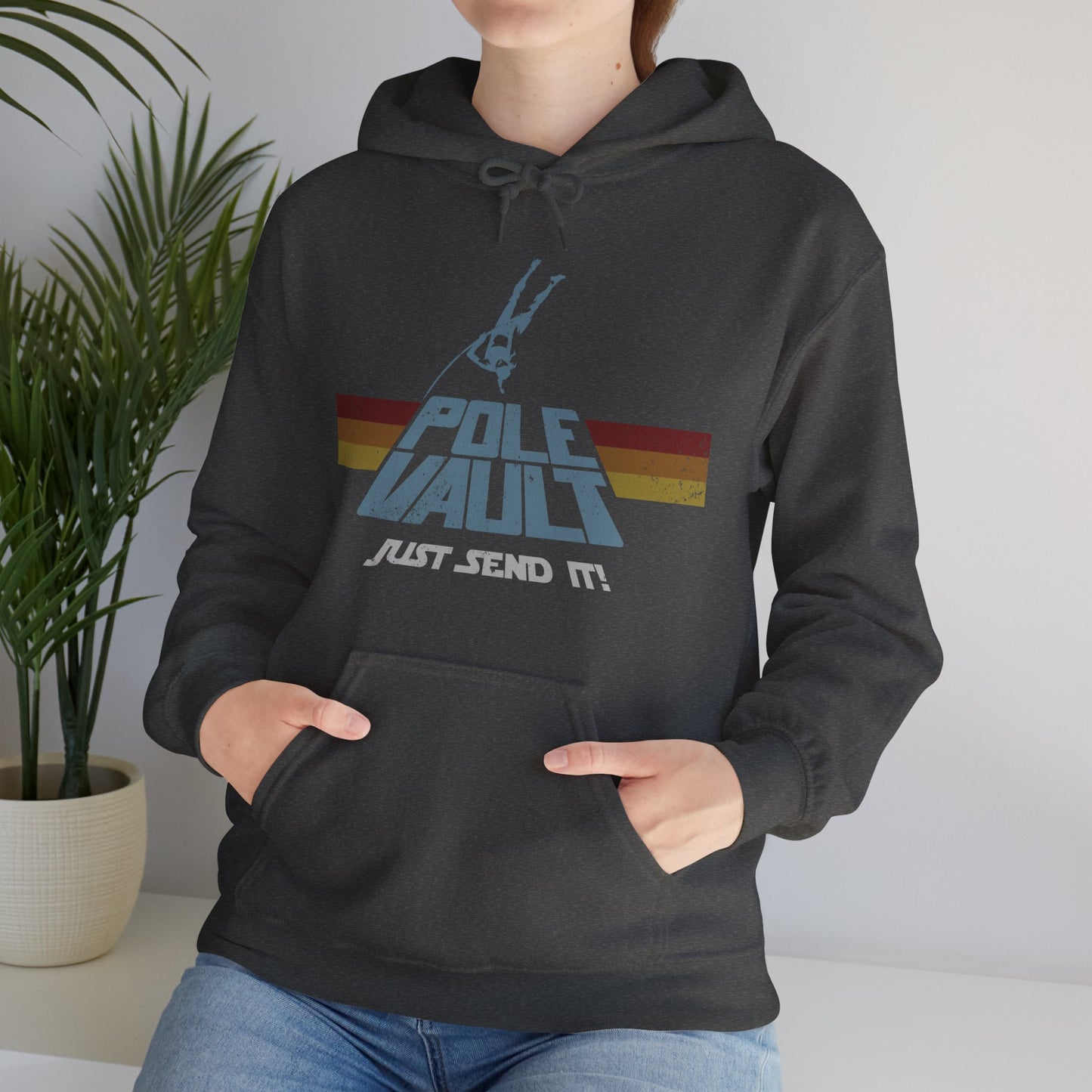 Pole Vault Just Send It Girl - Hoodie