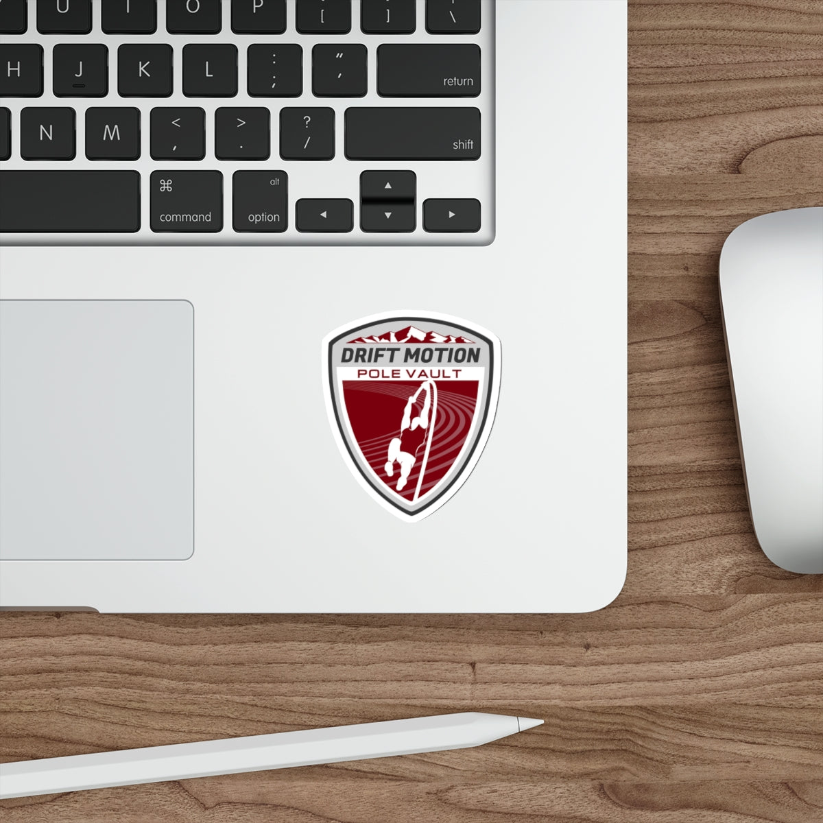 DMAC Pole Vault Crest Die-Cut Sticker