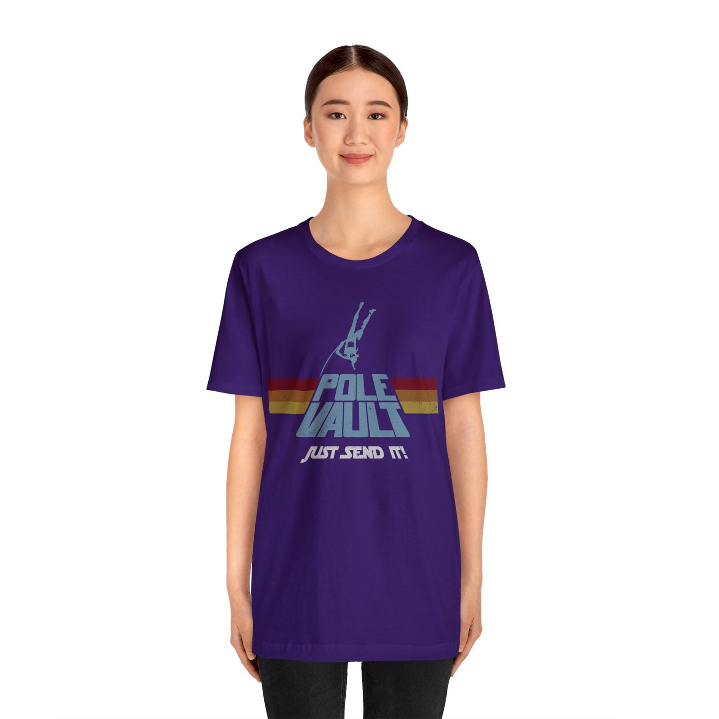 Pole Vault Just Send It Girl - Classic Tee