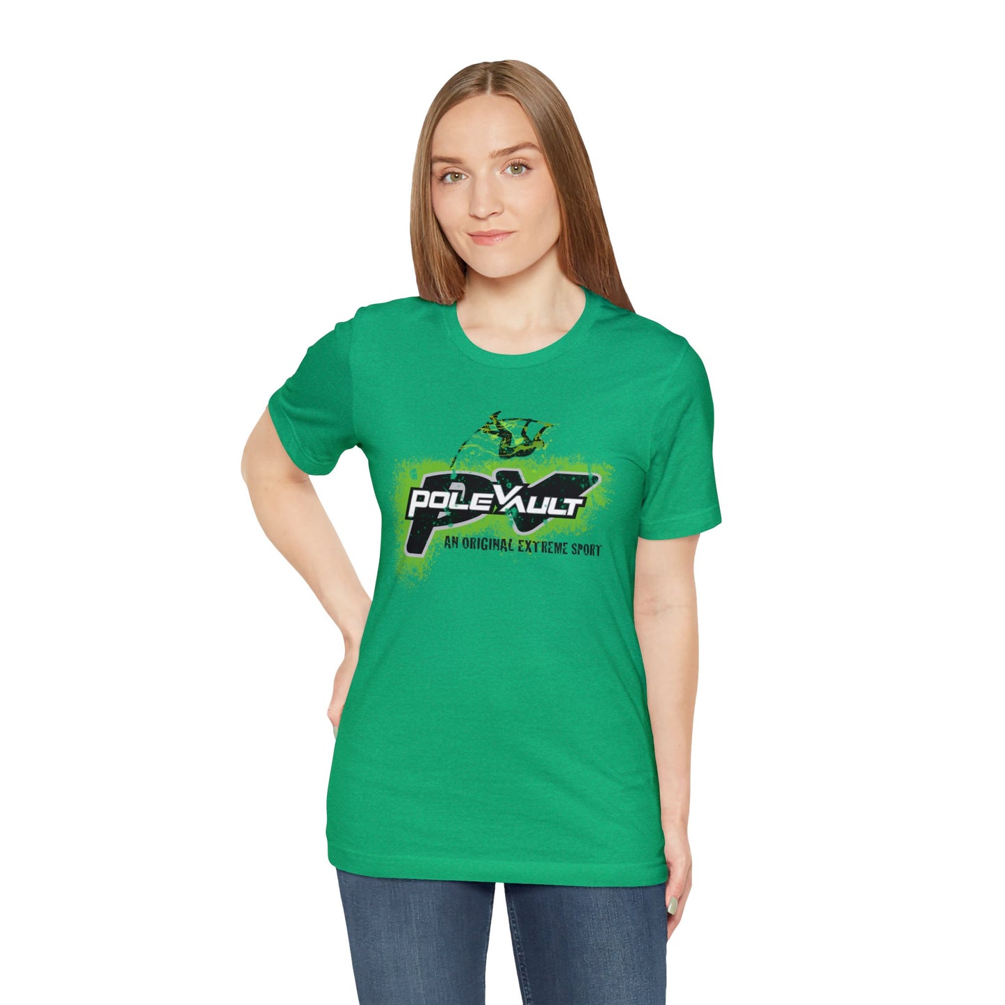 Pole Vault, An Original Extreme Sport - Deluxe Tee