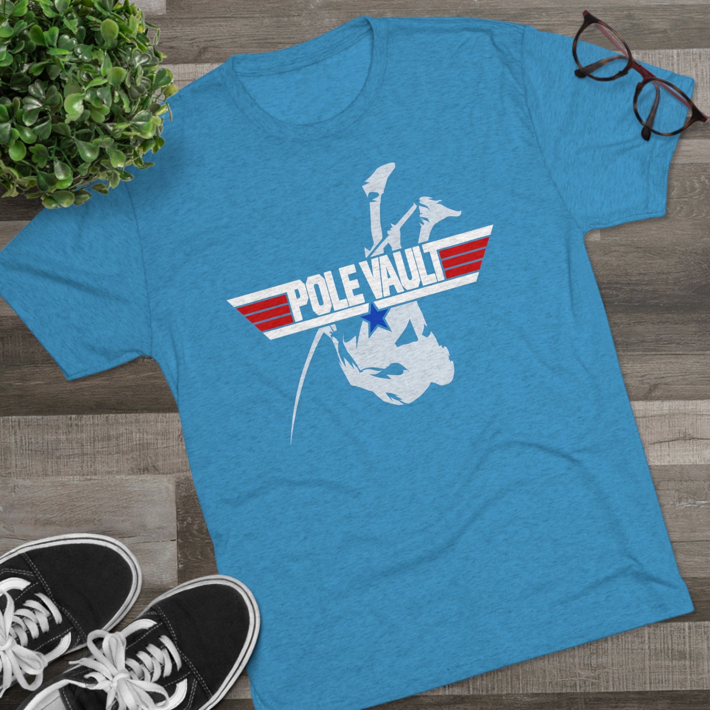 Top Pole Vault Vaulter - Tri-Blend Tee
