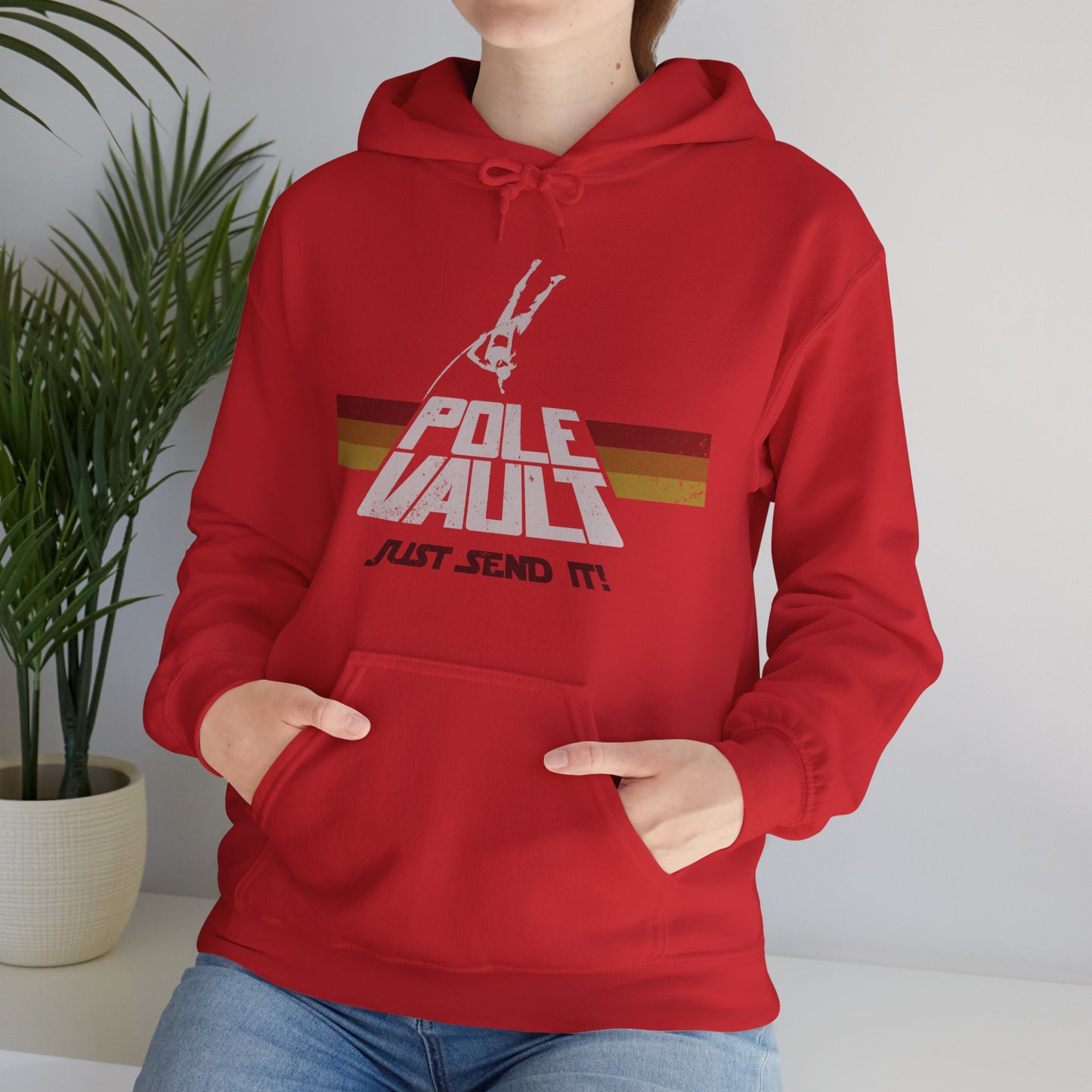 Pole Vault Just Send It Girl - Hoodie