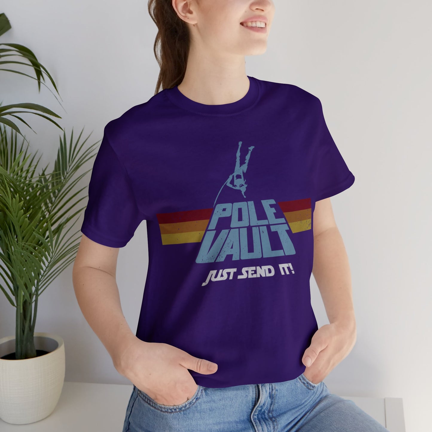 Pole Vault Just Send It Girl - Classic Tee