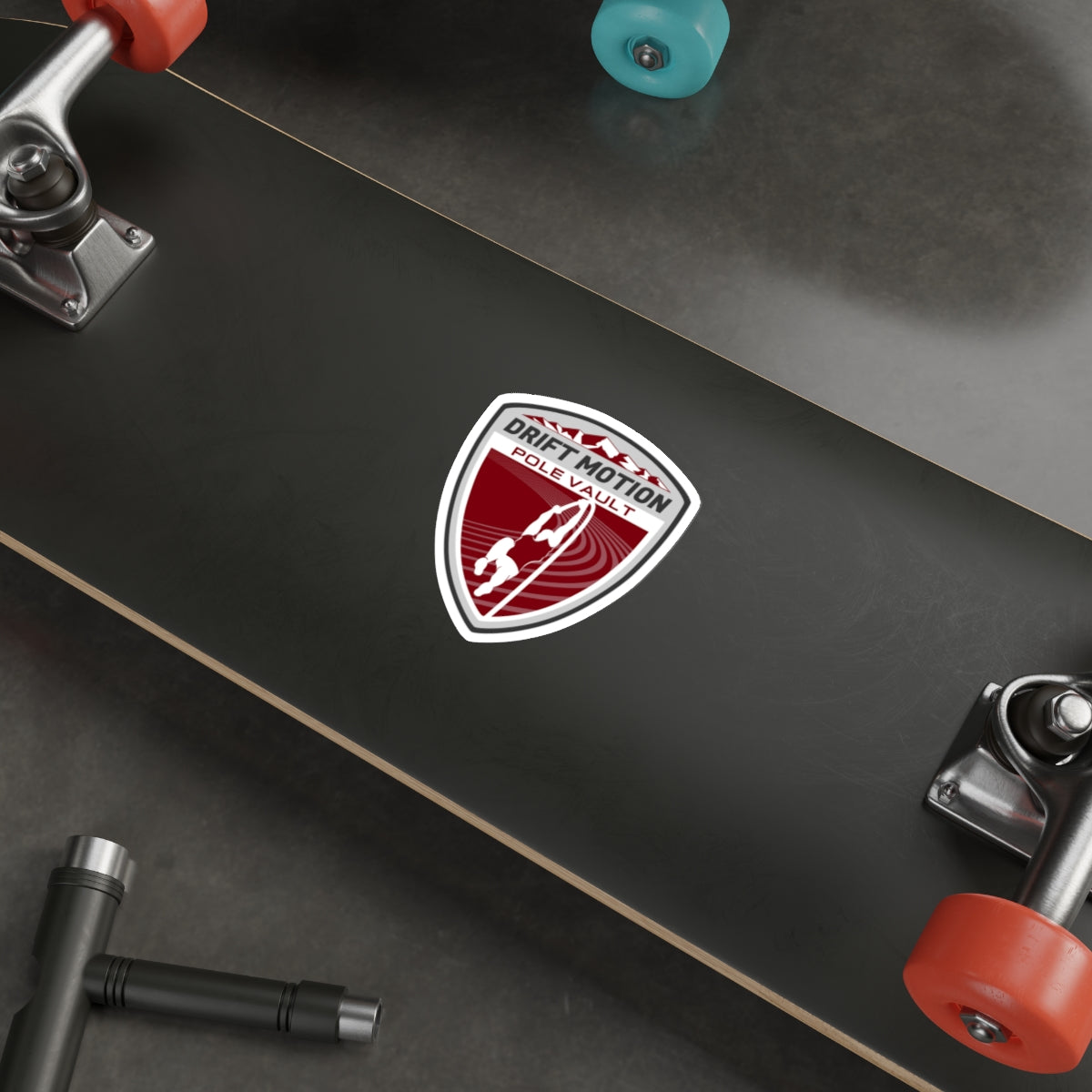 DMAC Pole Vault Crest Die-Cut Sticker