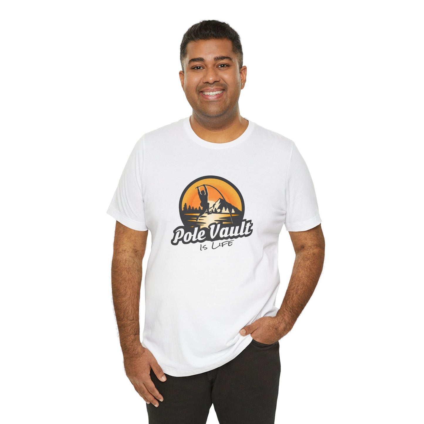 Mountain Pole Vault is Life Guy - Classic Tee