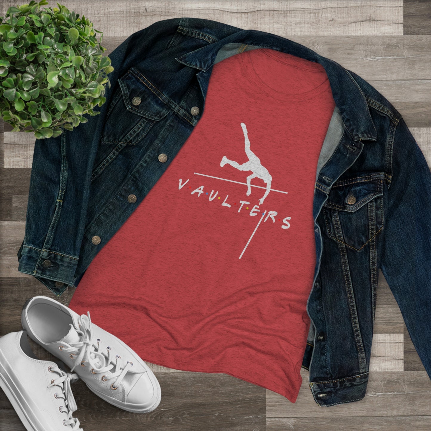 Vaulters Over It - Women's Tri-Blend Tee