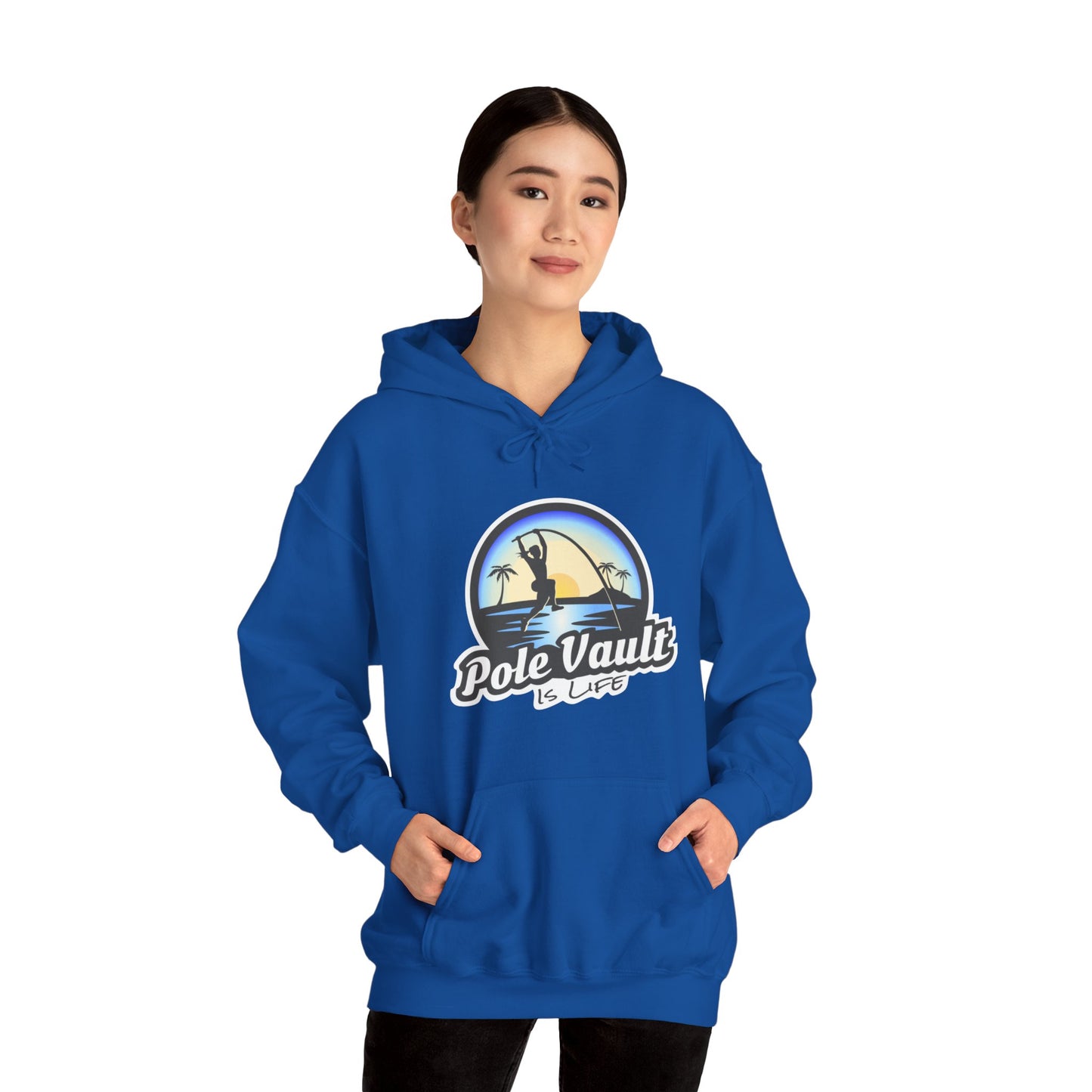 Beach Pole Vault is Life Girl - Hoodie