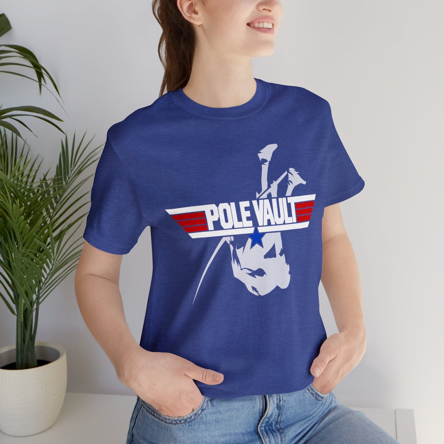 Top Pole Vault Vaulter - Deluxe Tee