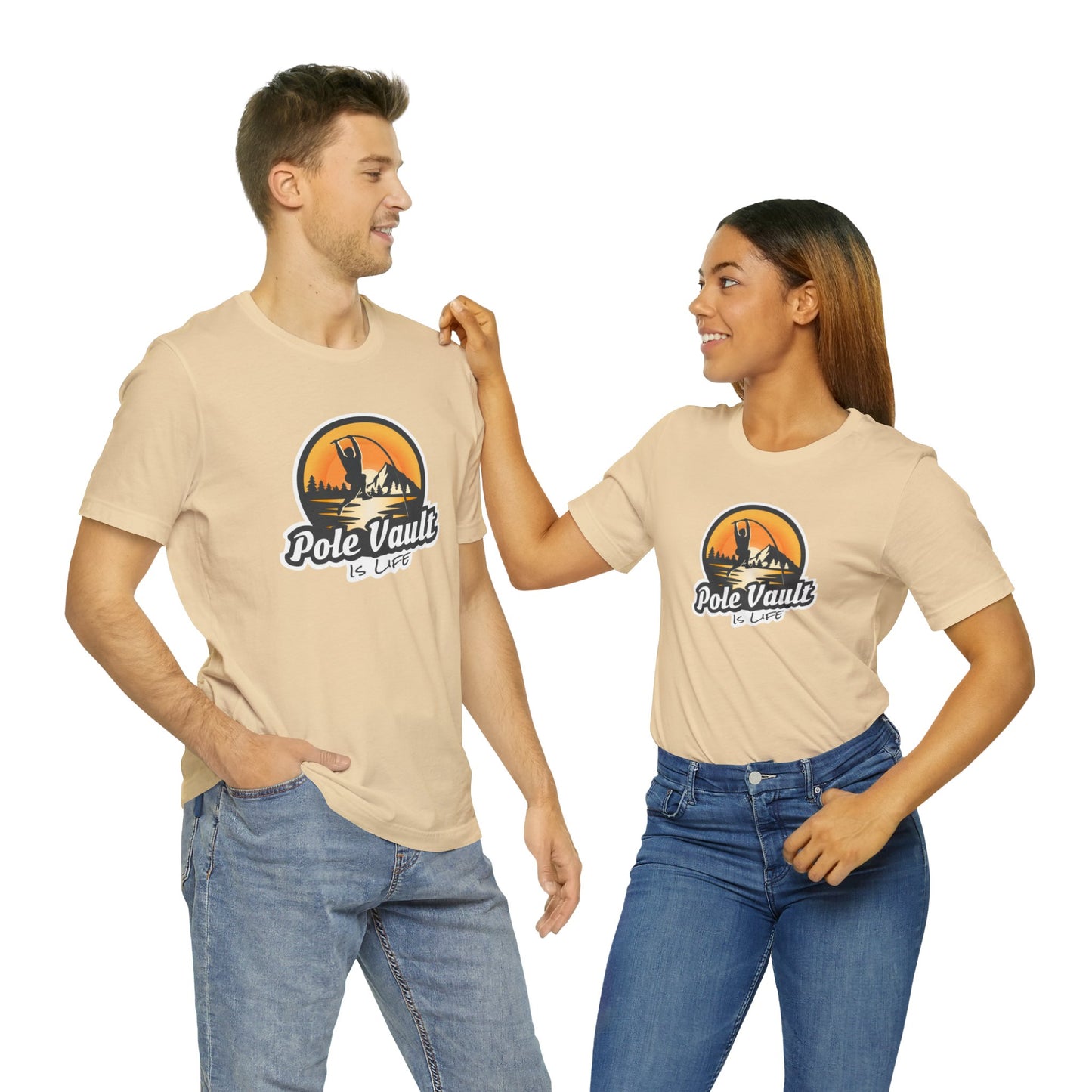 Mountain Pole Vault is Life Guy - Classic Tee