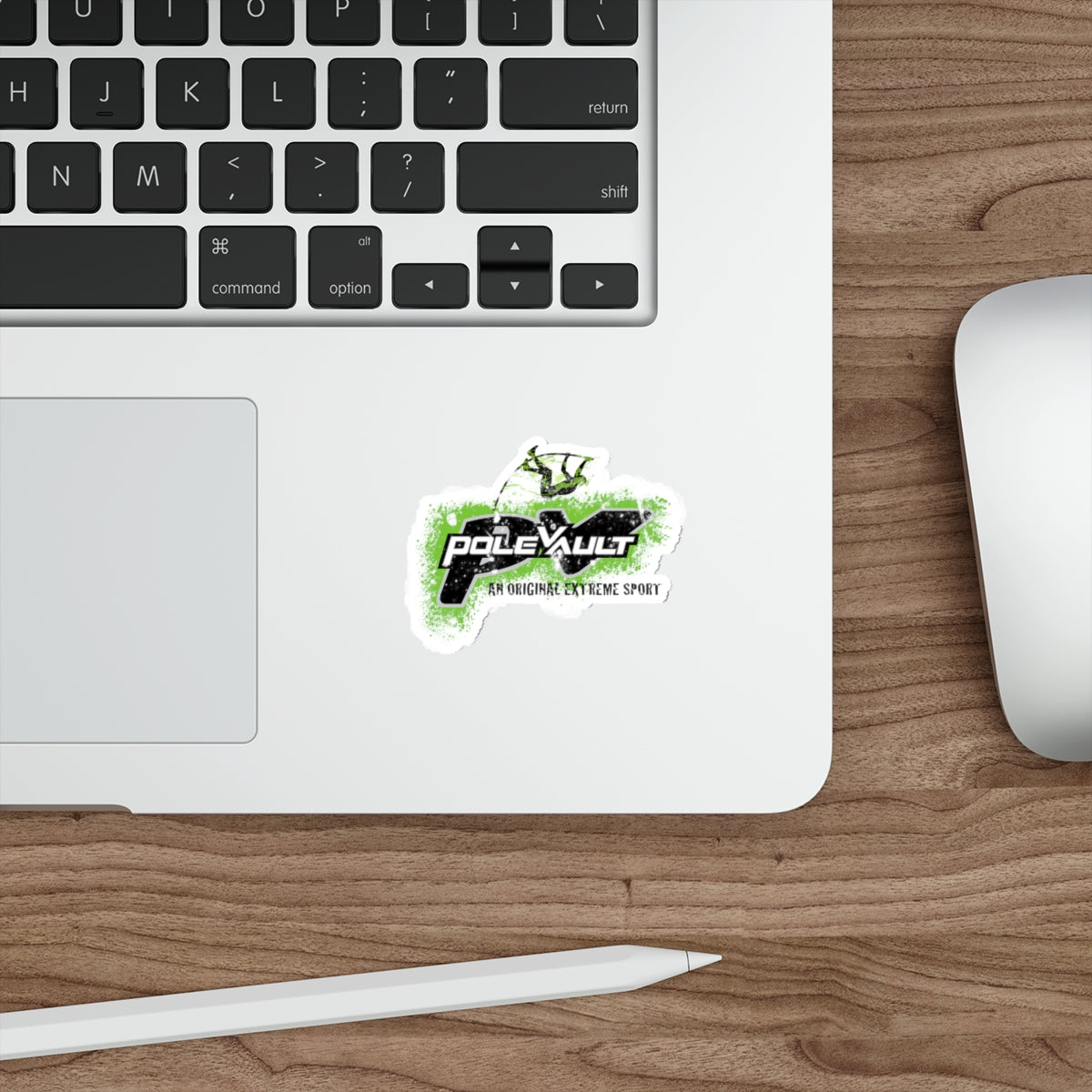 Pole Vault, An Original Extreme Sport - Die-Cut Sticker