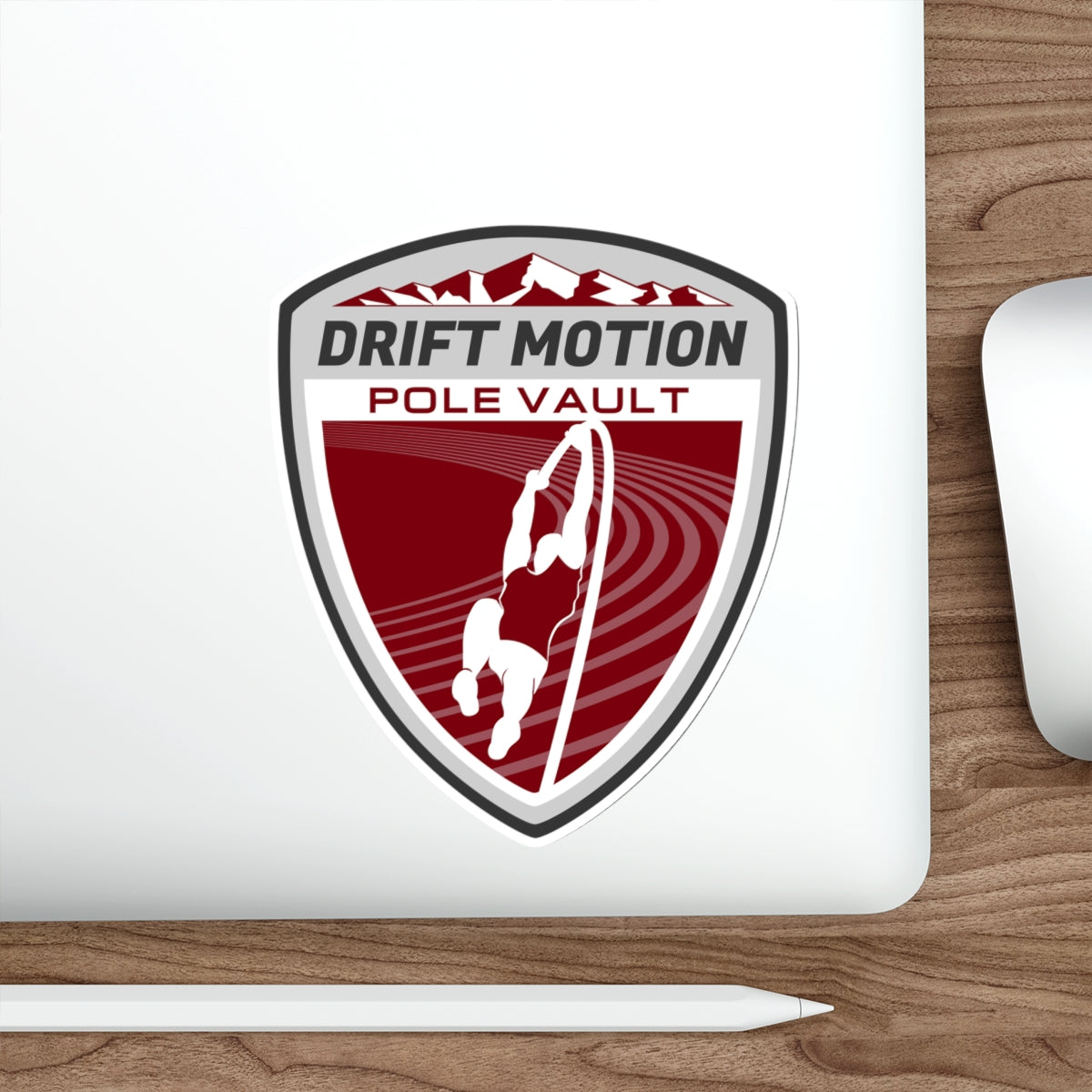 DMAC Pole Vault Crest Die-Cut Sticker