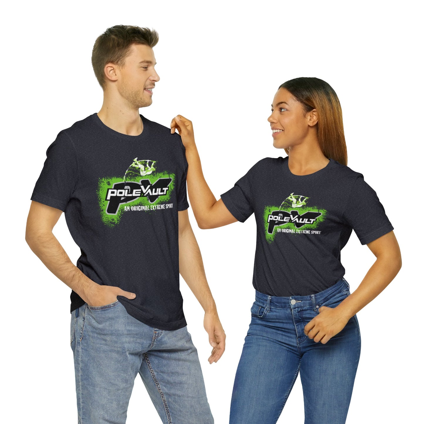 Pole Vault, An Original Extreme Sport - Deluxe Tee