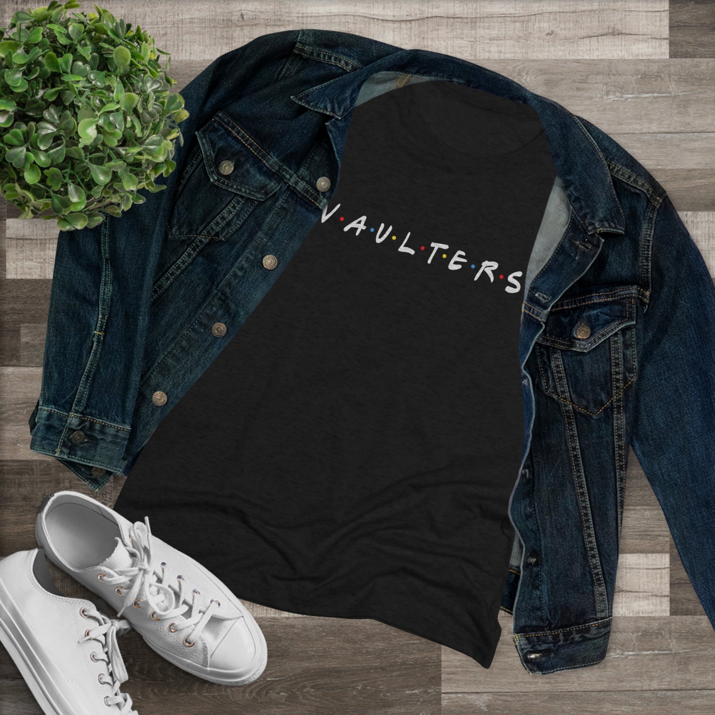 Vaulters - Women's Tri-Blend Tee