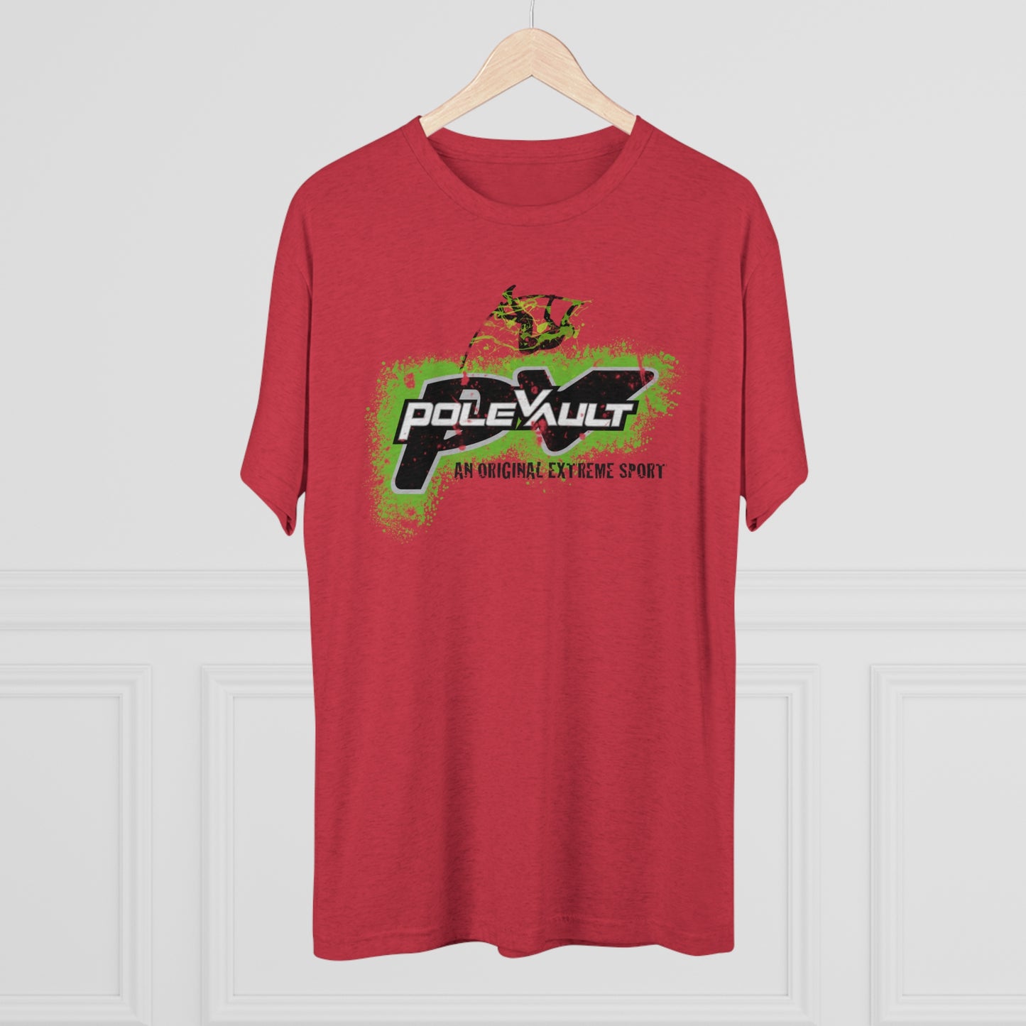 Pole Vault, An Original Extreme Sport - Tri-Blend Tee
