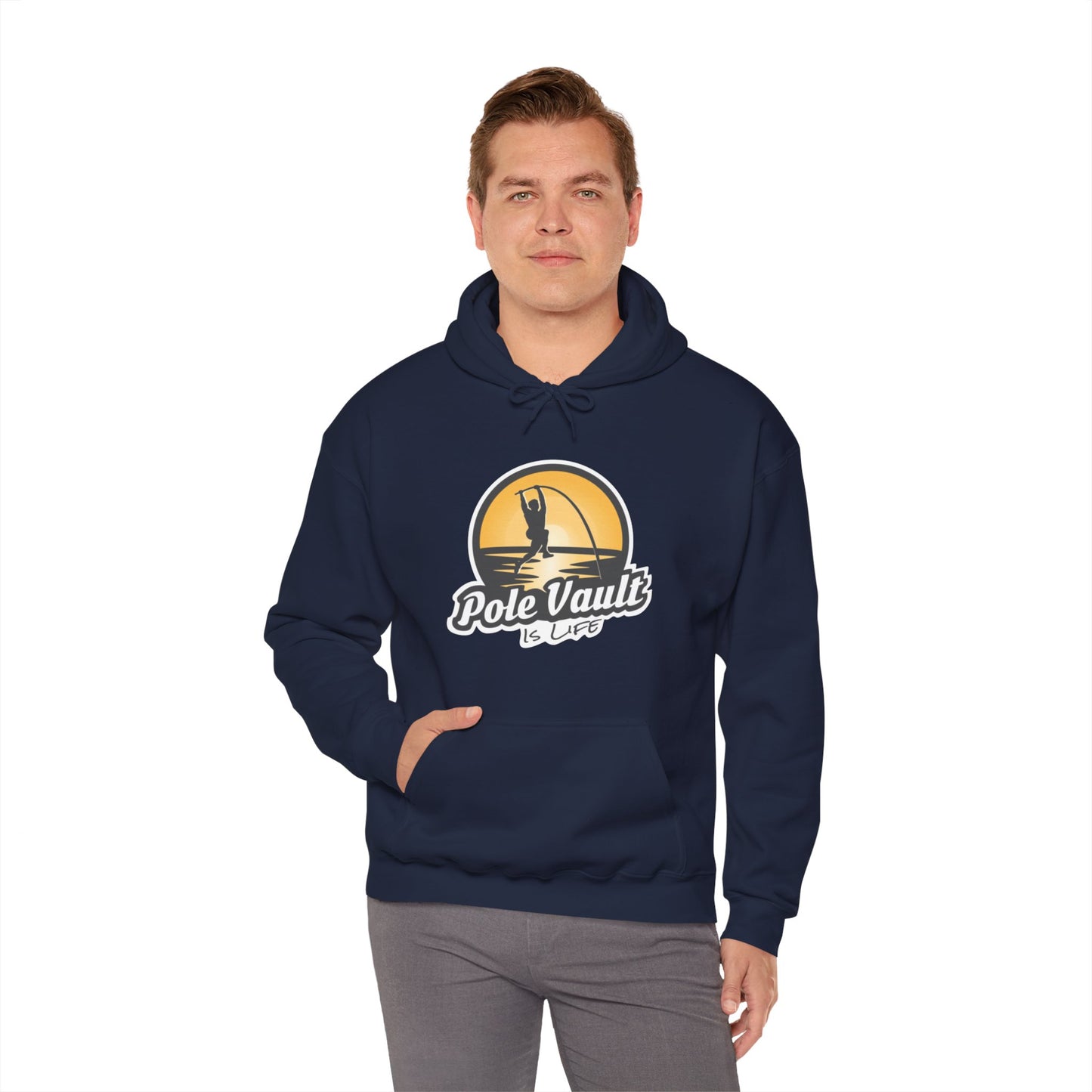 Pole Vault is Life Guy - Hoodie
