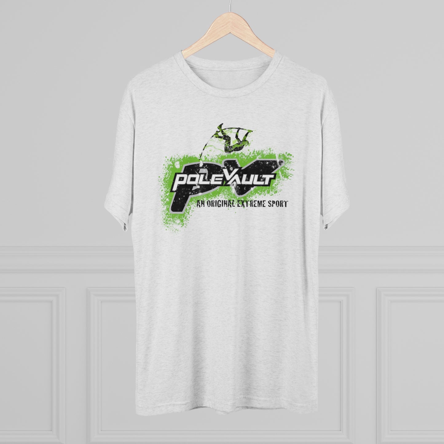 Pole Vault, An Original Extreme Sport - Tri-Blend Tee