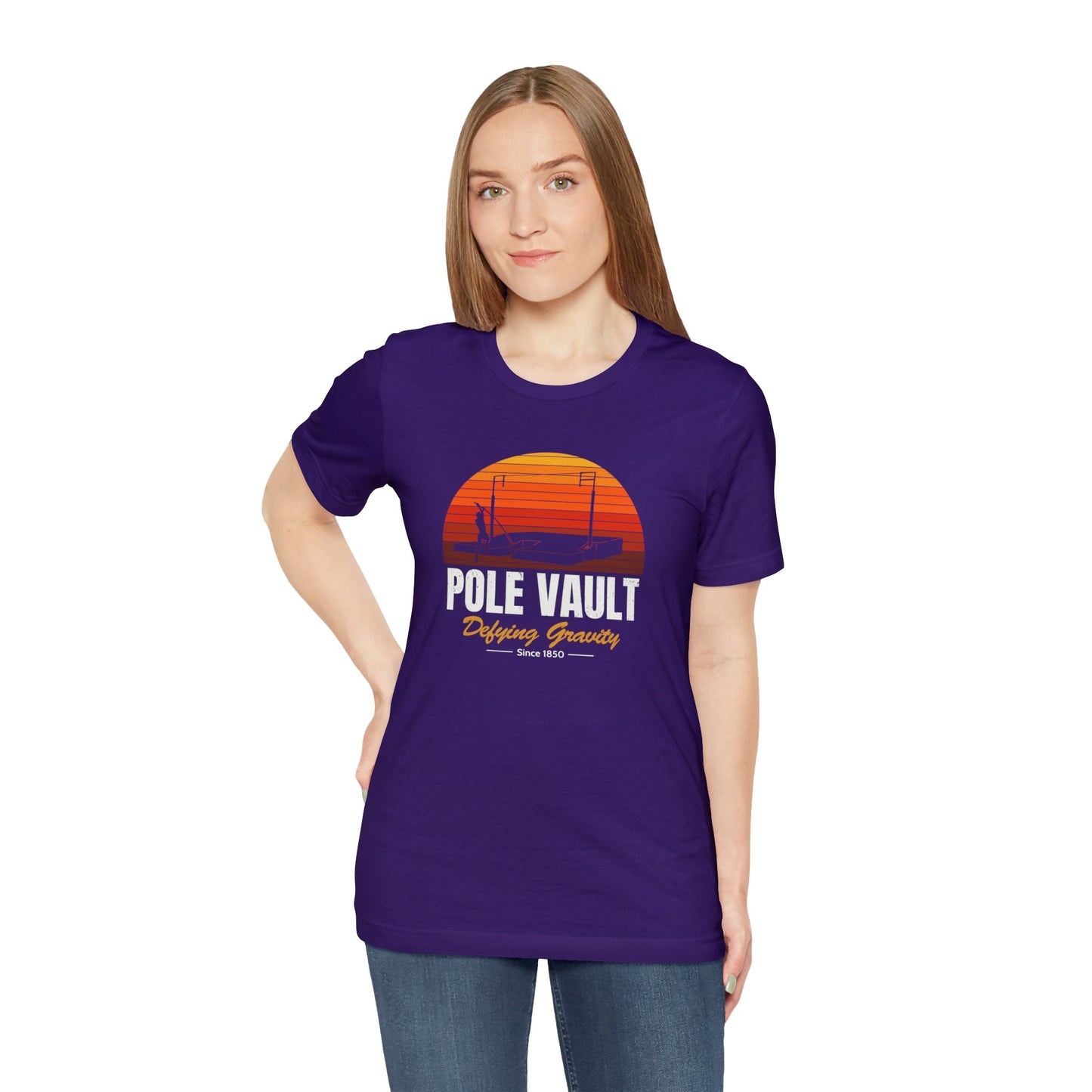 Pole Vault Defying Gravity - Classic Tee