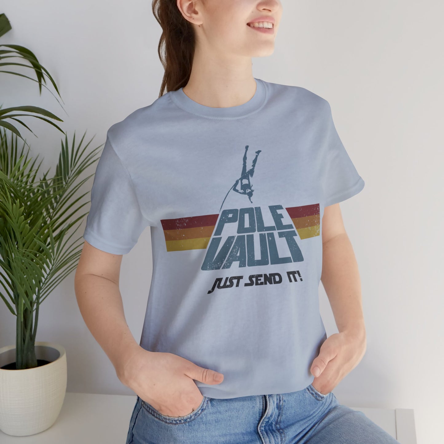 Pole Vault Just Send It Girl - Classic Tee