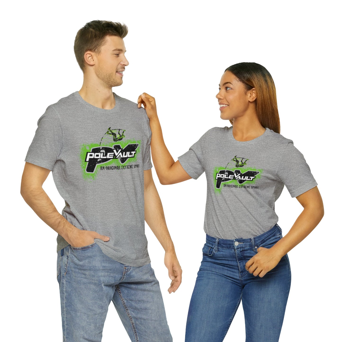 Pole Vault, An Original Extreme Sport - Deluxe Tee