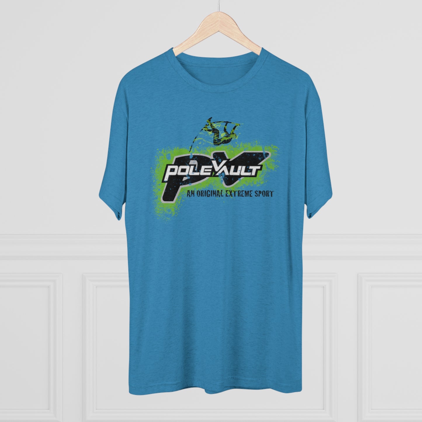 Pole Vault, An Original Extreme Sport - Tri-Blend Tee
