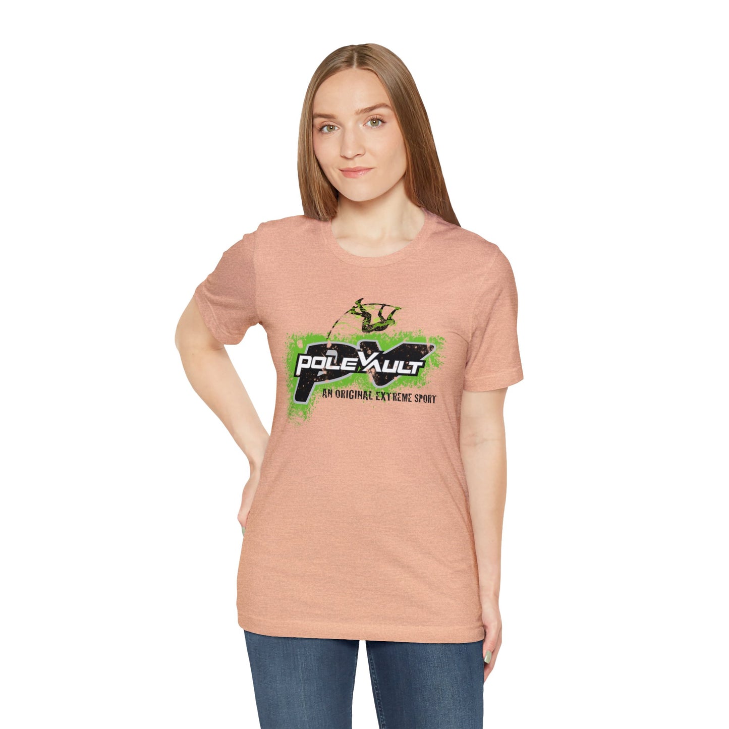 Pole Vault, An Original Extreme Sport - Deluxe Tee